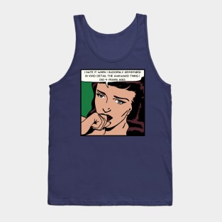 Comic Woman Is Awkward Tank Top